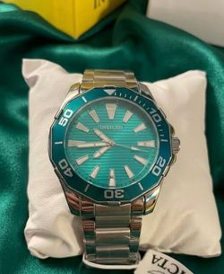 Invicta Diver Meridian Men’s Teal/Tiffany/Turqouise dial! LUXE MENS COLLECTION!