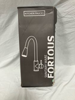 Pull-Down Kitchen Faucet – Brushed Stainless Steel – New Open Box