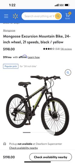 Mongoose excursion on sale 24 inch