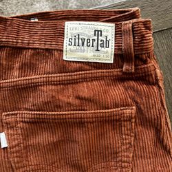 Levis Silver Tab Corduroy Cargo Pants 