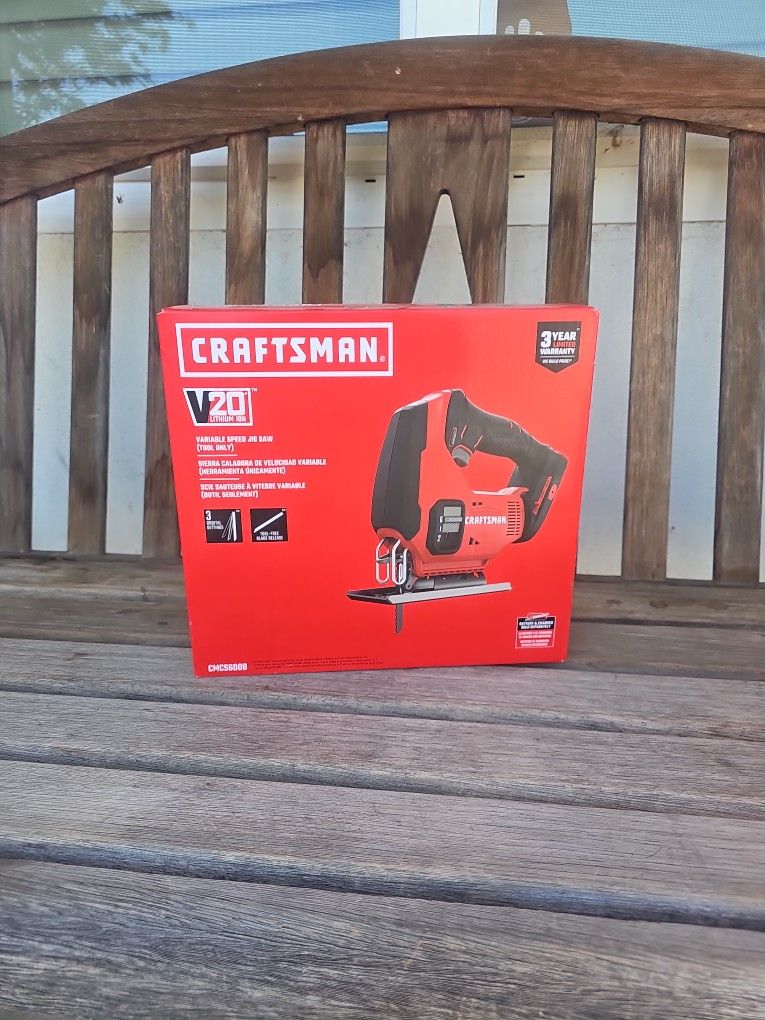 Craftsman Jig Saw (Tool Only) New