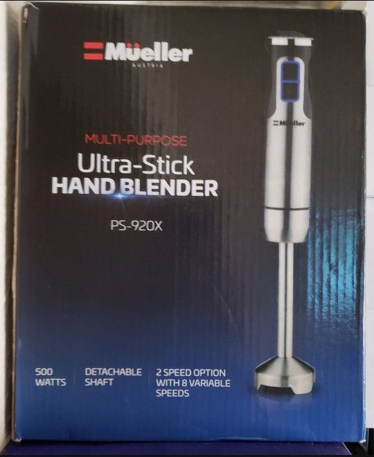 New!! Mueller, Multipurpose Ultra Stick Hand Blender... $40