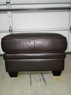 Brand New leather Ottoman