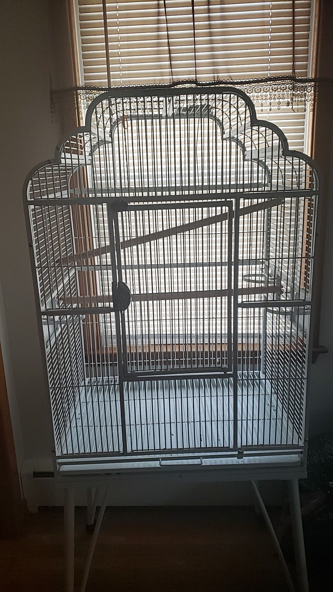 A&E white large bird cage