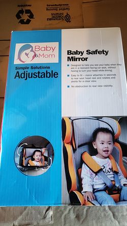Baby safety mirror never used