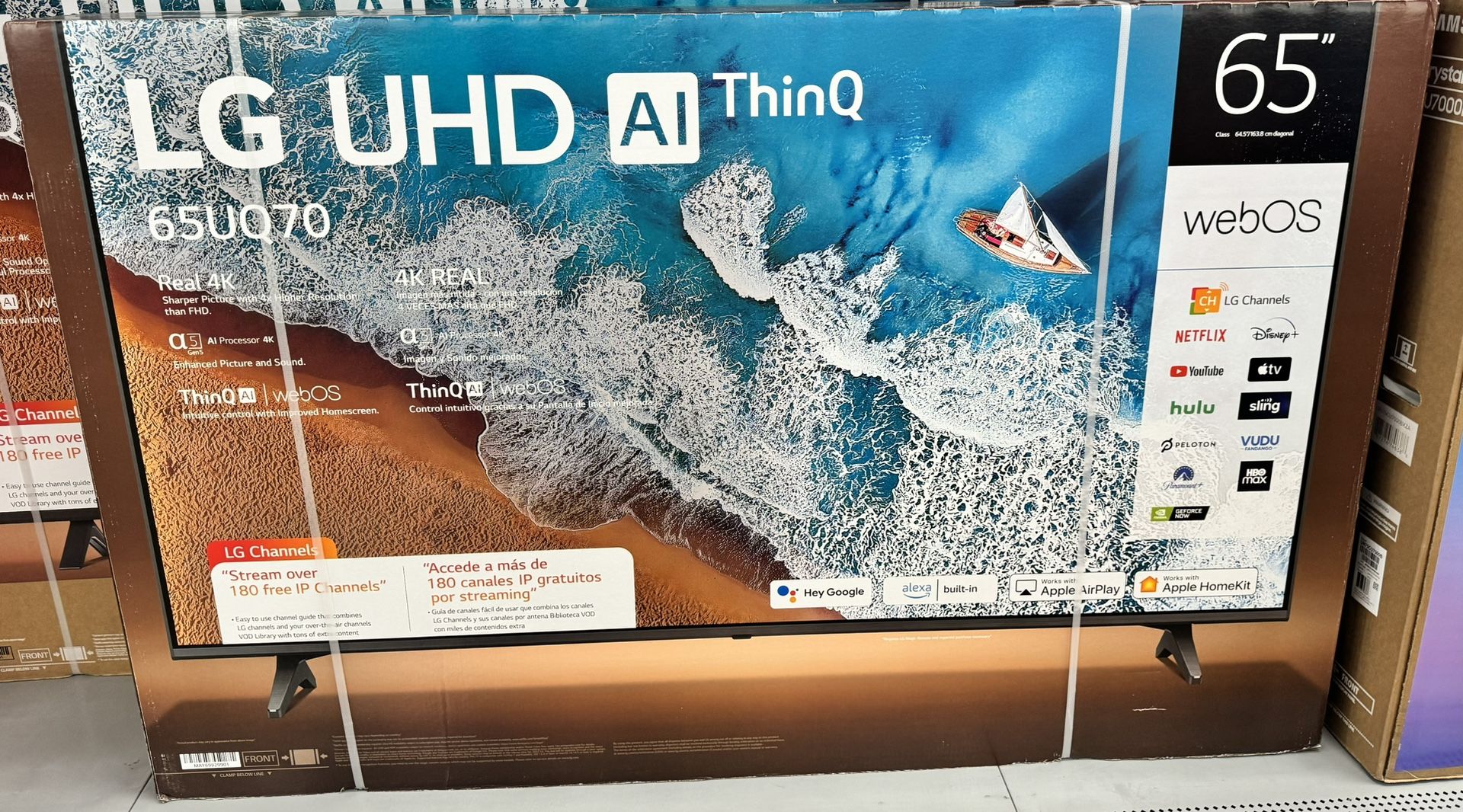 65” Lg Smart 4k Led Uhd Tv