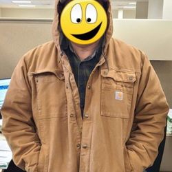 Carhartt Jacket With Hoodie