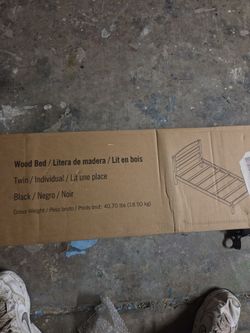 2 twin bed frames new in box