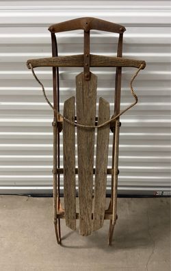 Antique Snow Sled