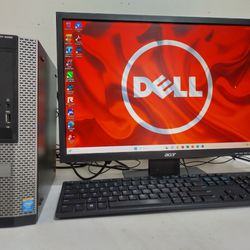 Dell - I-Core 5, 3.2Ghz, 8GB RAM, SSD+1TB, WiFi Bluetooth, Windows 11 Pro - $180