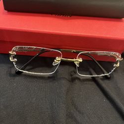 Cartier Clear Glasses 