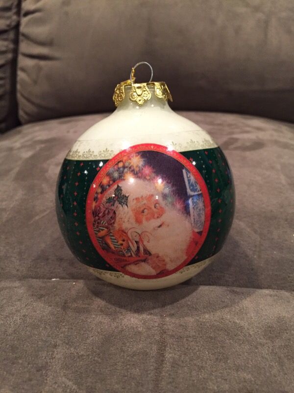 Santa decoration ornament