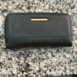 Black Wallet  New Without Tags - Non Branded