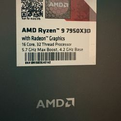 AMD Ryzen 9 7950x3D