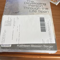 The Developing Person Through The Lifespan 