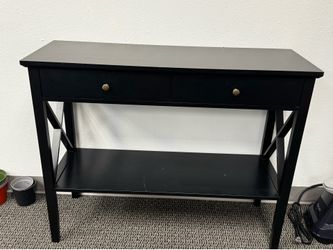 Black accent table