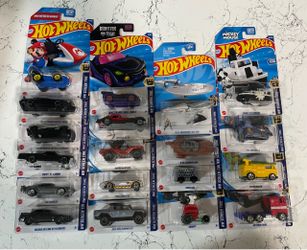 Multiple Hot Wheels