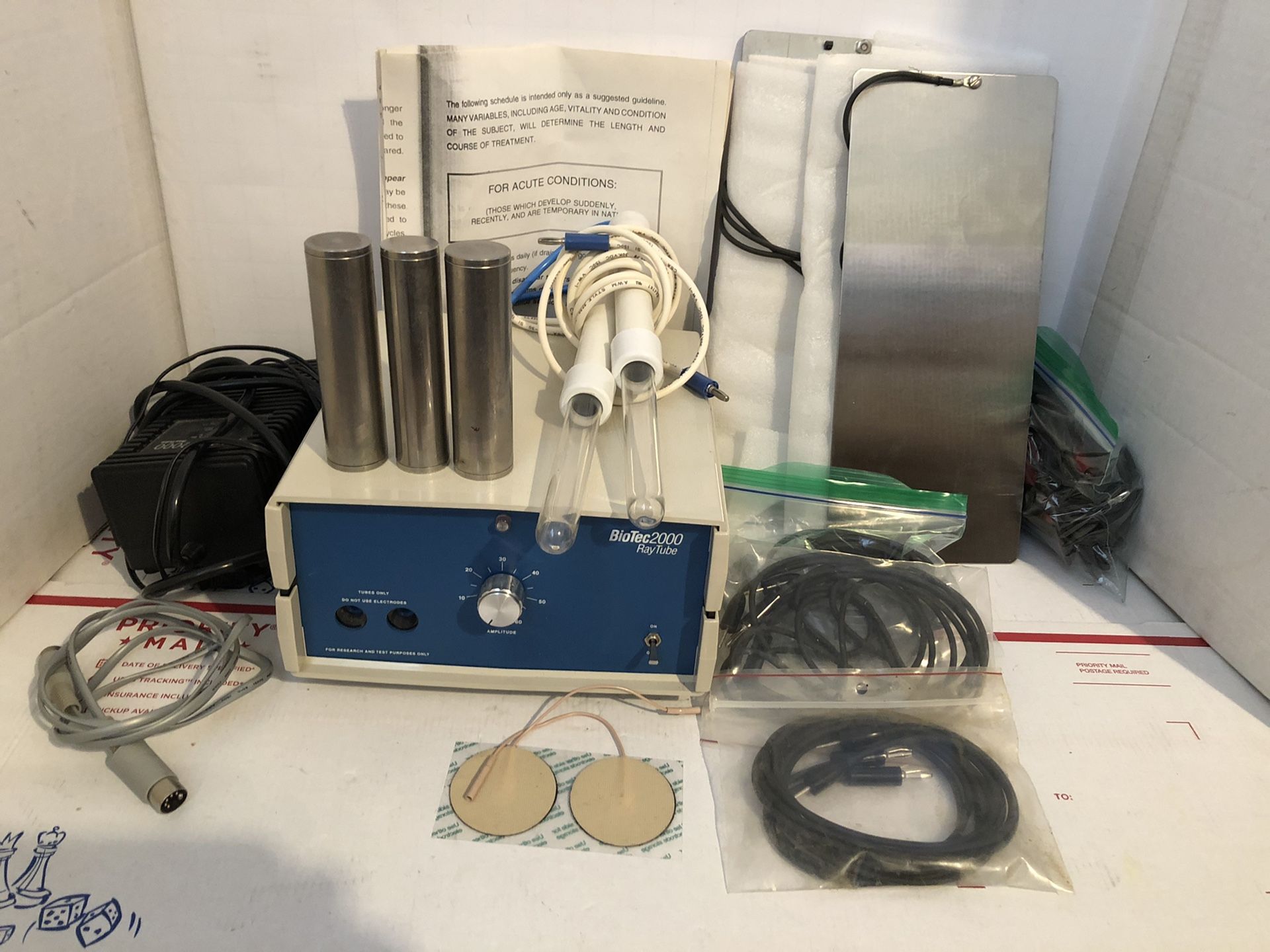 Biotech 2000 Ray Tube Rife Frequency Machine