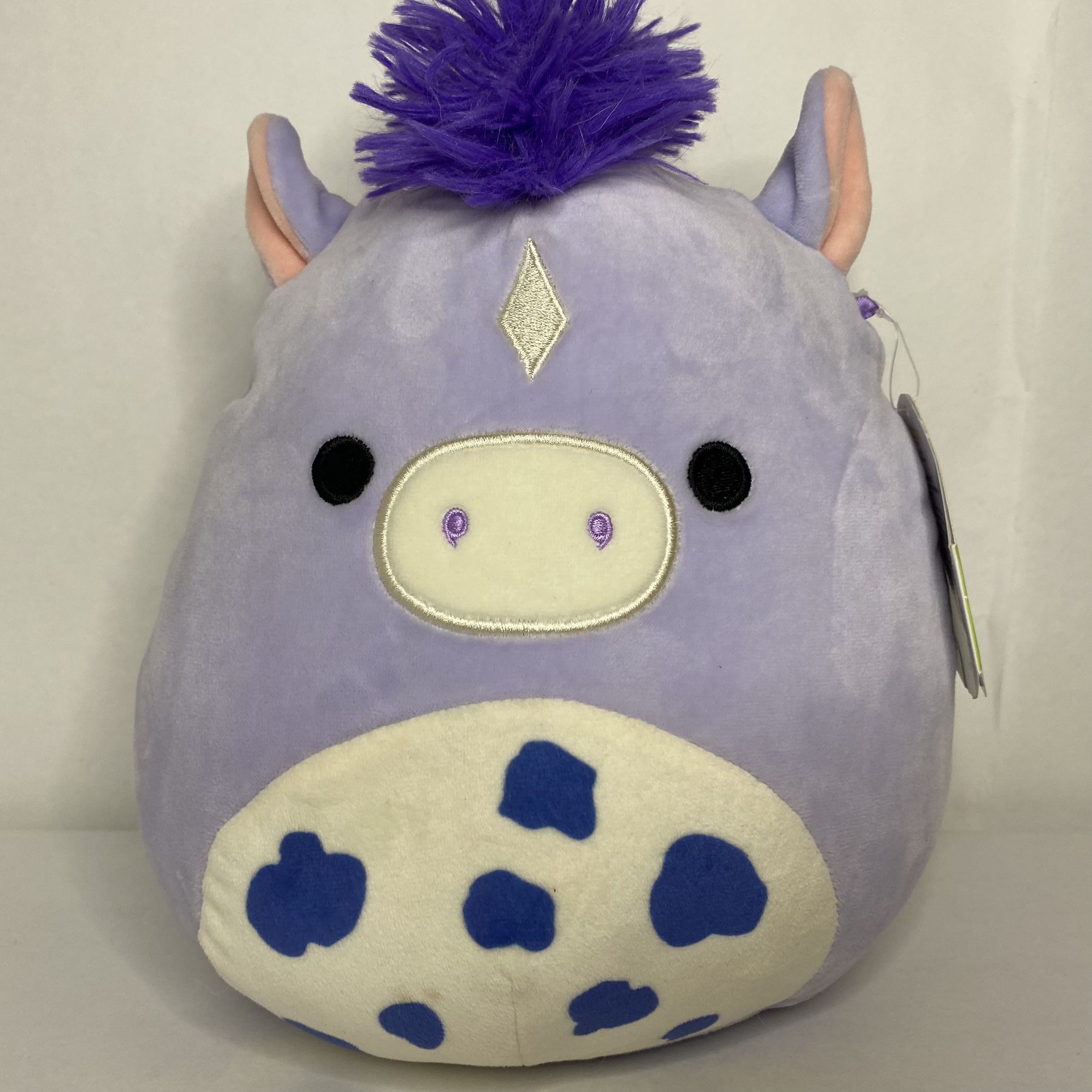 Squishmallow Meadow The Horse Purple 8” Inch Kellytoy Marshmallow Soft Plush NWT