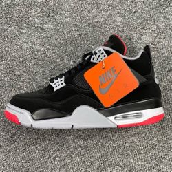 Jordan 4 bred size 4-13