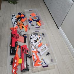 Nerf Gun And Lazer Tag Collection 