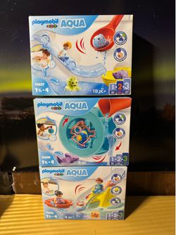 Playmobil Aqua Bath Toys Age 1-4 (Qty 3)