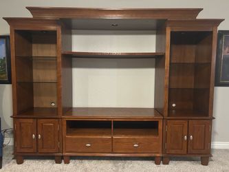 Wood Entertainment Center