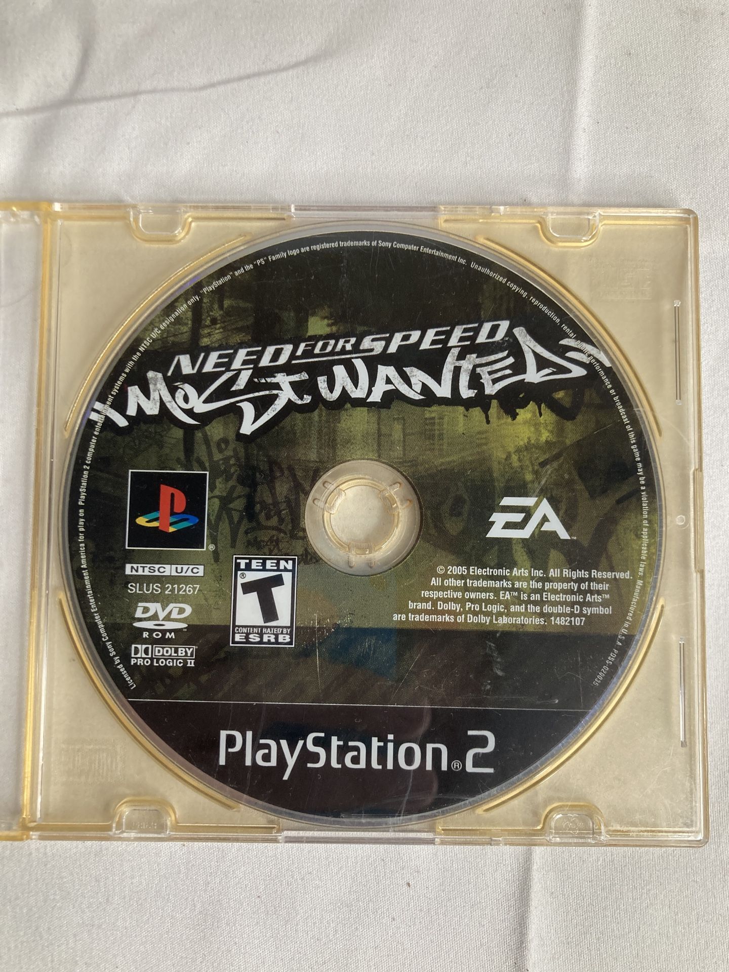 PS2 Need For Speed Most Wanted