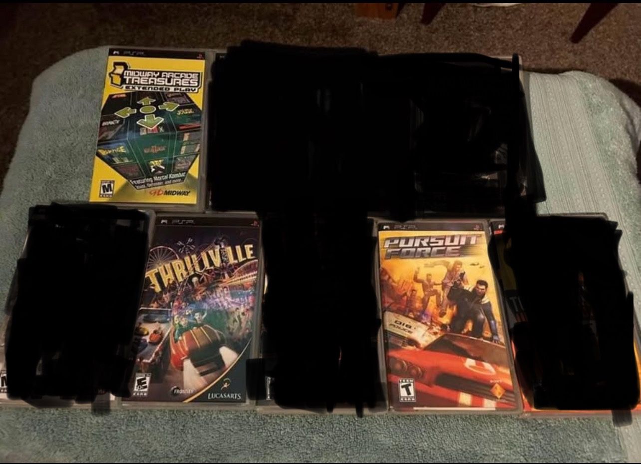 PSP Games - Various; $15 each or best offer, let’s make a deal.