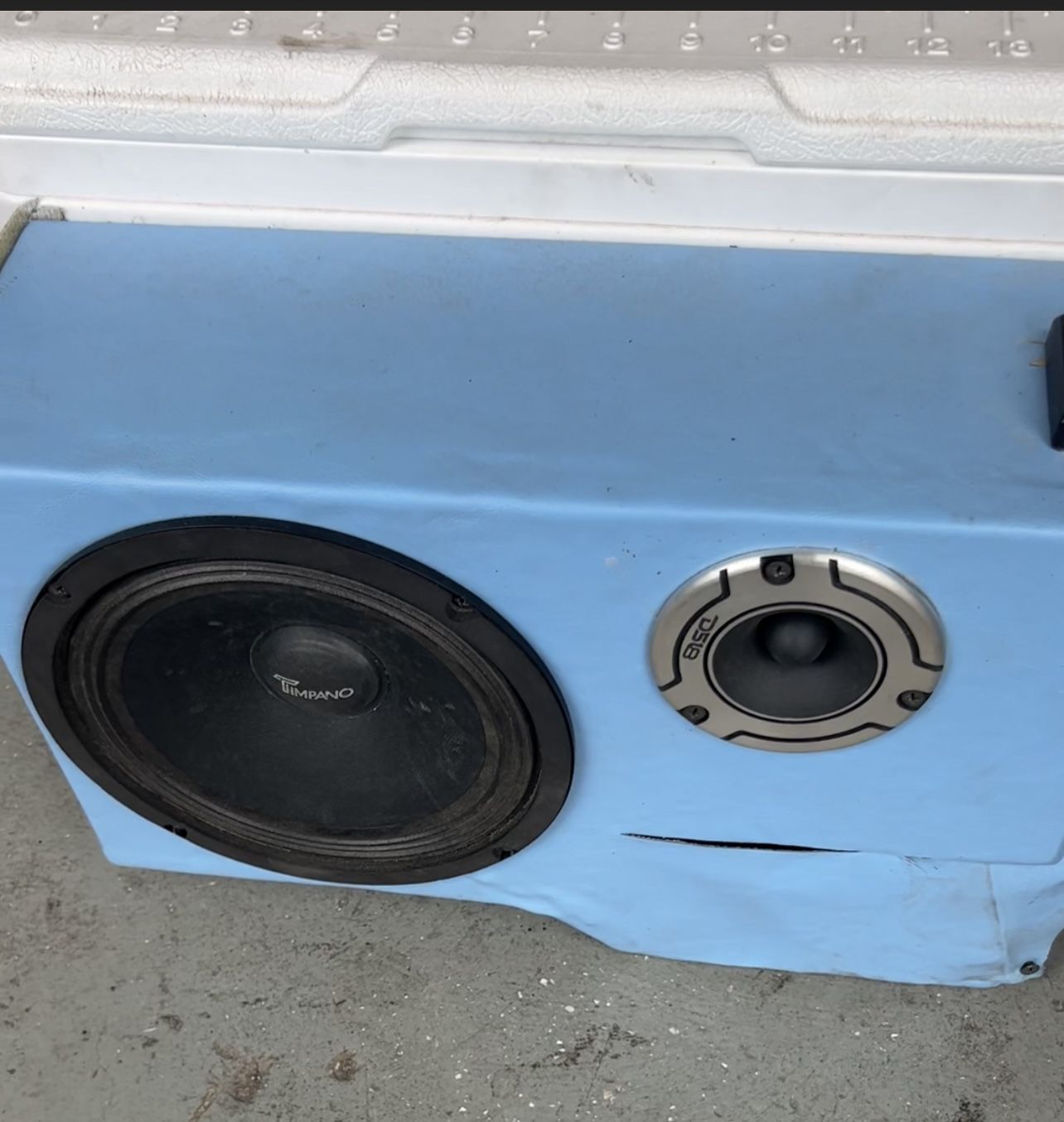 Cooler With Speaker