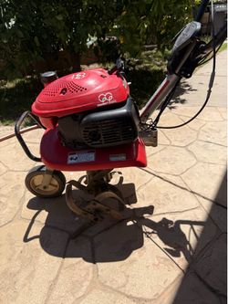 Honda F220 gas-powered roto tiller