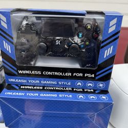 Wireless Controller for PS4  “BRAND NEW in Box”- Compatible with PS4, PS4 slim, PS4 pro, and PC