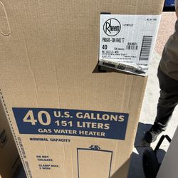 40 Gallon Gas Water Heater 
