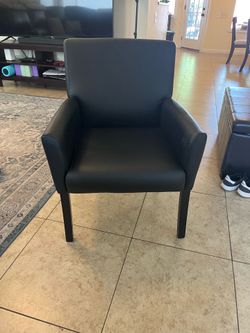 Black Armchair Good Condition
