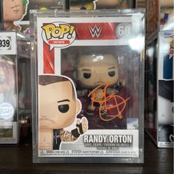 Randy Orton Signed And Authenticated Funko Pop for Sale in San