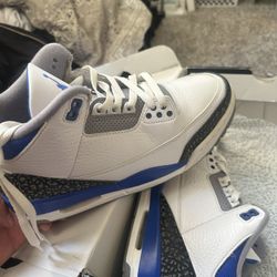 Jordan 3 Racer Blue $140 Size 8