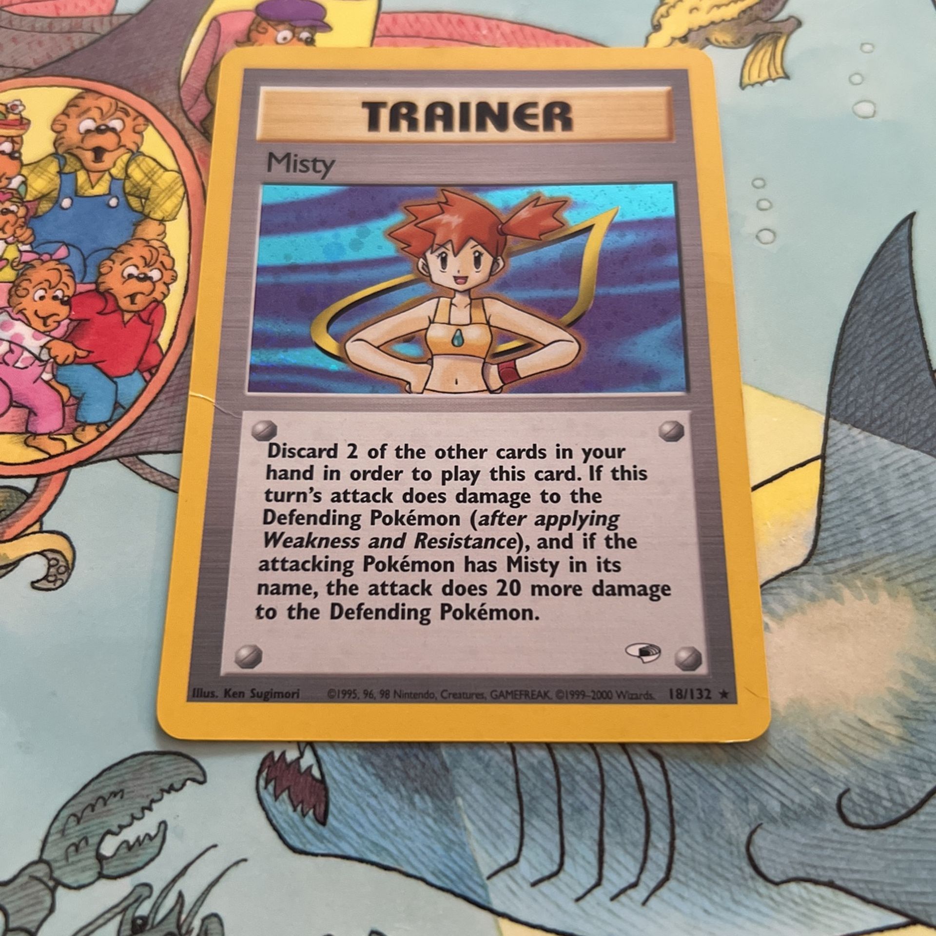 pokemon misty card Misty's Gyarados - Hot Air Arena