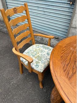 Dining table with chairs