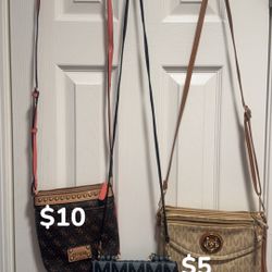 Woman’s Purse And Backpack