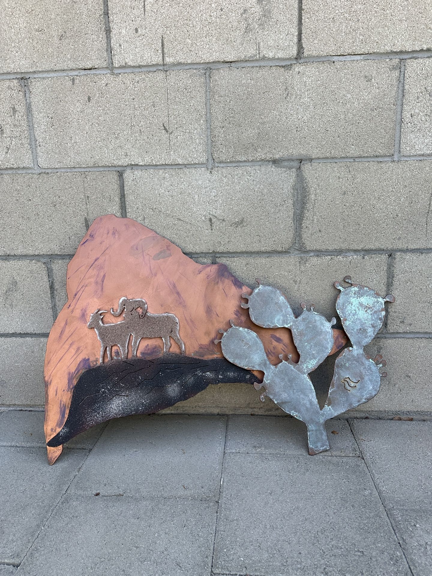 Desert metal Art