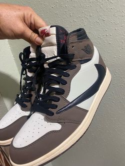 Air Jordan 1 Retro OG x Travis Scott High Mocha Size 12 Like new