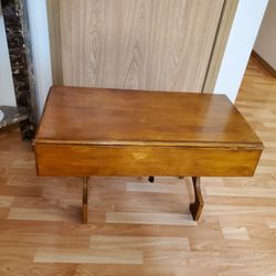 Vintage Mini Table With Fold Up Sides