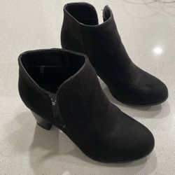 Black Heel Booties
