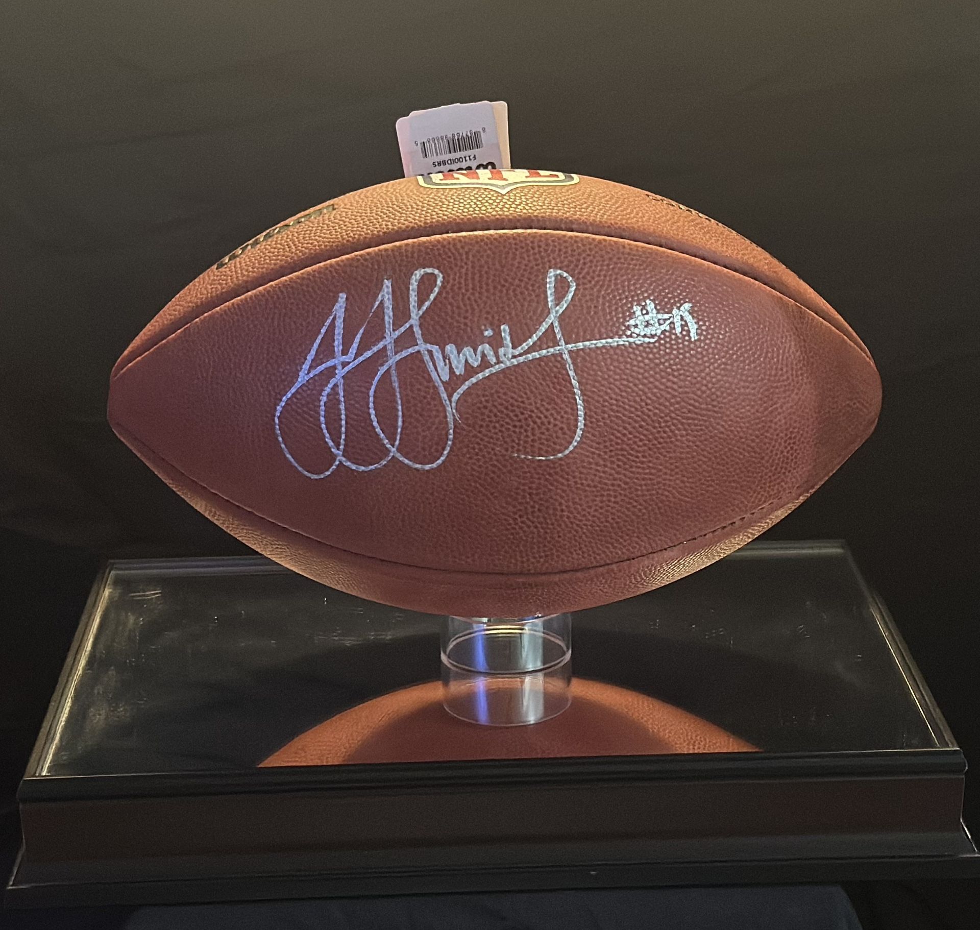 Ju Ju Smith-Shuester - Autographed “Duke” Official NFL Football-Fanatics COA
