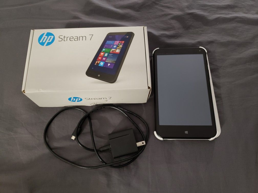 HP Stream Tablet with Case