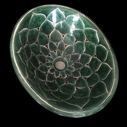 MEXICAN ART DECO Standard Size Drop In Sink