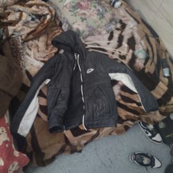 Black And White Nike Windbreaker 