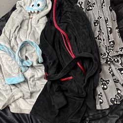 Boys bath robes