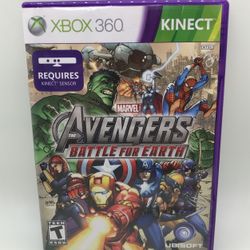 Marvel Avengers Battle For Earth Xbox 360 Kinect Game
