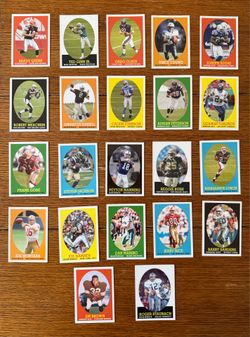 2007 Topps 22-card Turn back the Clock Football Card Set  Adrian Peterson RC ROOKIE